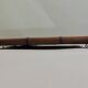 French mercury mirror / faux bamboo / 19th century / carved wood