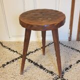 Brutalist tripod stool