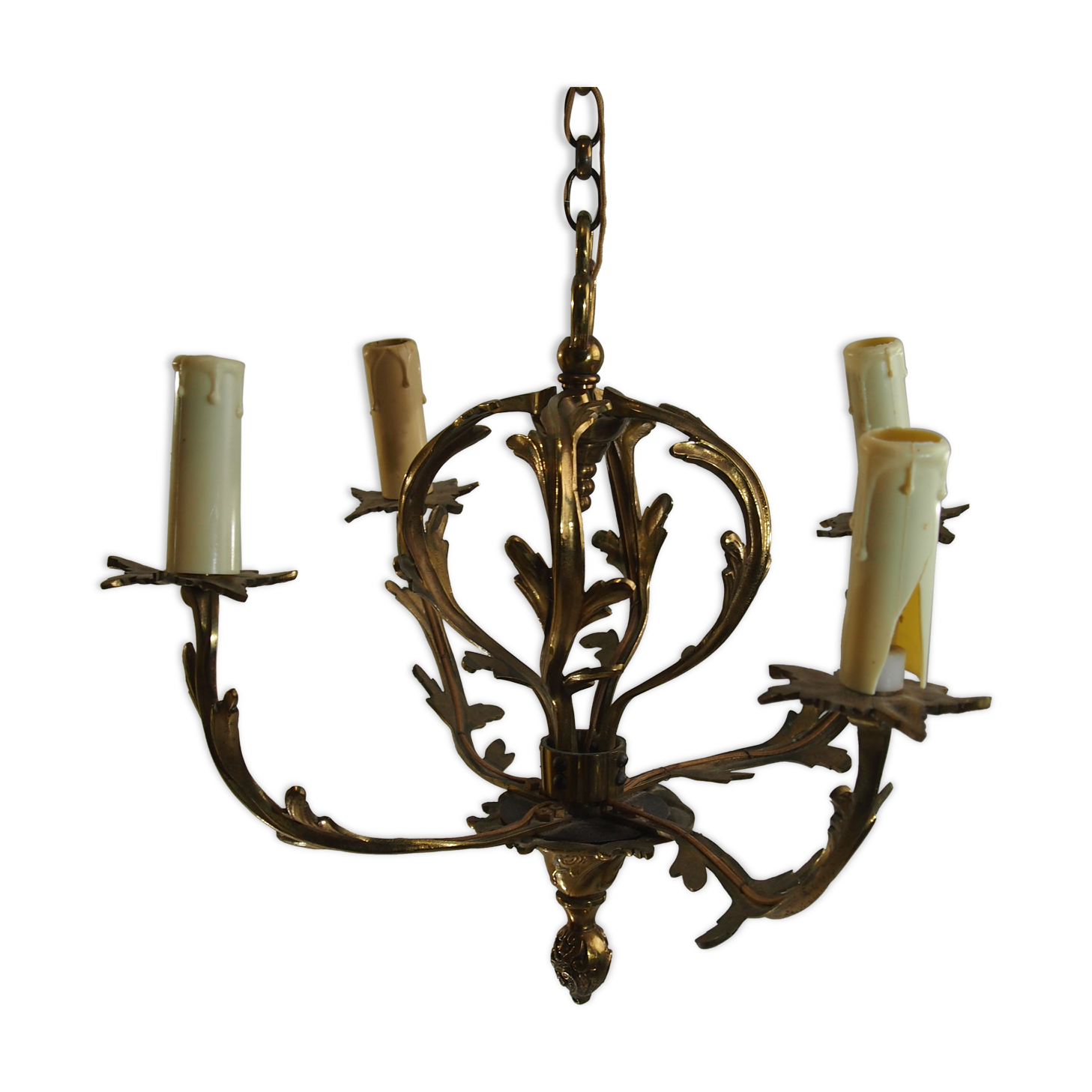 Bronze chandelier