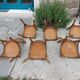 6 Luterma bistro chairs