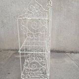 Vintage iron shelf