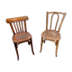 Duo de chaises bistrot vintage
