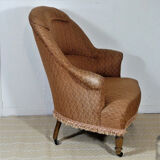 Vintage toad armchair - Toad armchair with wheels