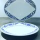 Service 32 pieces in Badonviller earthenware model "Cado"
