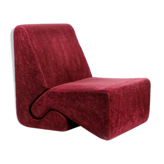 Armchair from Hotel Kyjev by Ivan Matusik, Czechoslovakia 1970