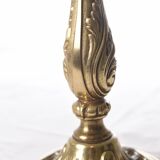 Pair of antique 6-arm bronze candelabras, 19th century