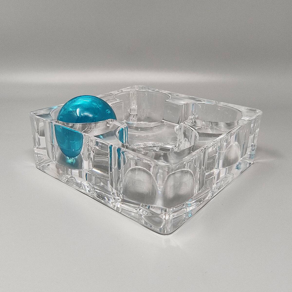 1970s Astonishing Ashtray or Catch-All By Daum Nancy. Made in France