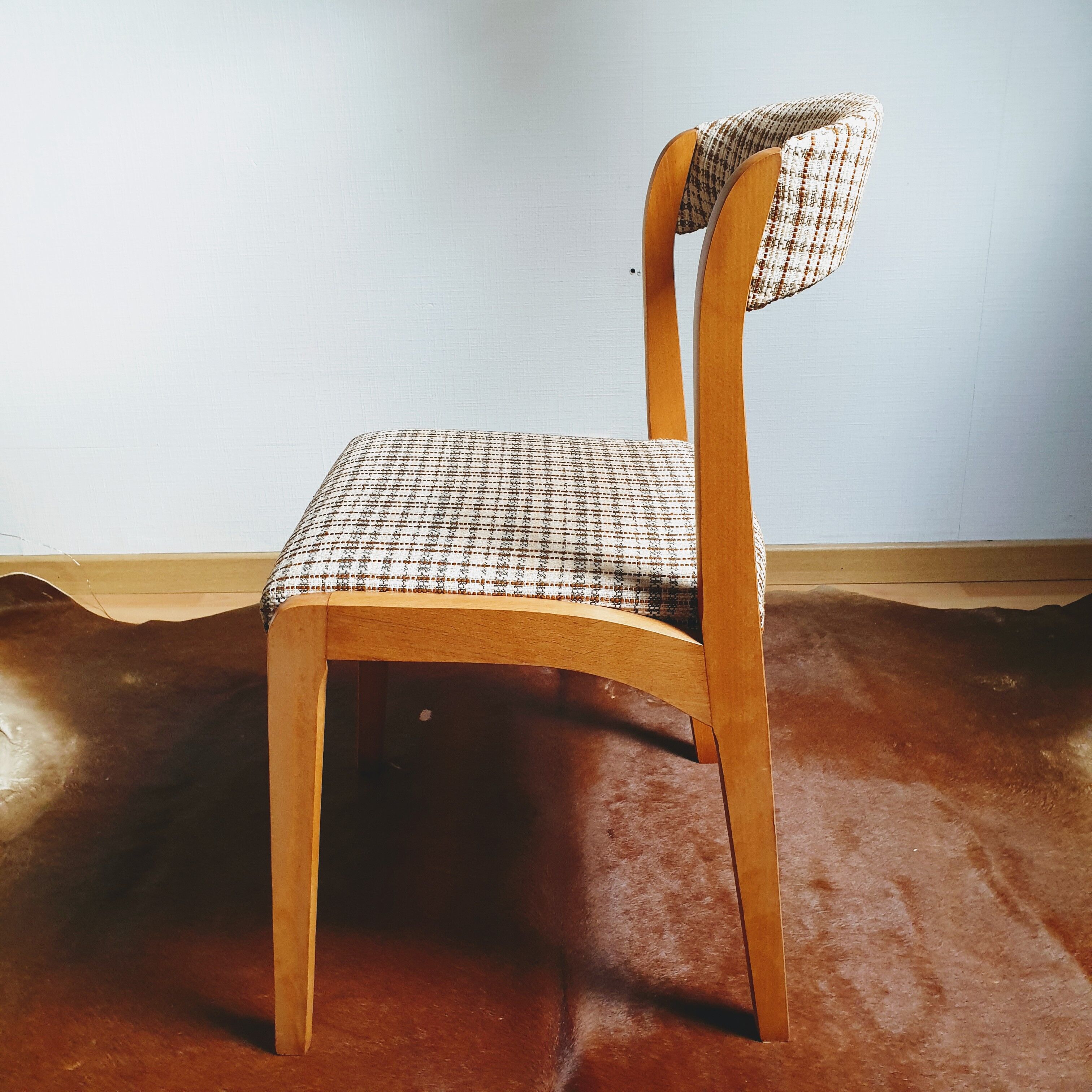 Chaises Baumann Gondole paire vintage