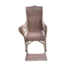 Former rattan rocking-chair chair
