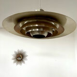 Old Scandinavian design suspension lamp Preben Fabricius and Jørgen Kastholm for Nordisk Solar vintage