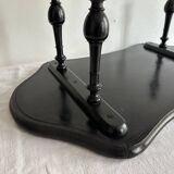 Presentation table of Napoleon III in black lacquered wood, 19th century.