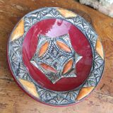 Moroccan ceramic dish
