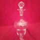 Carafe verre gravee