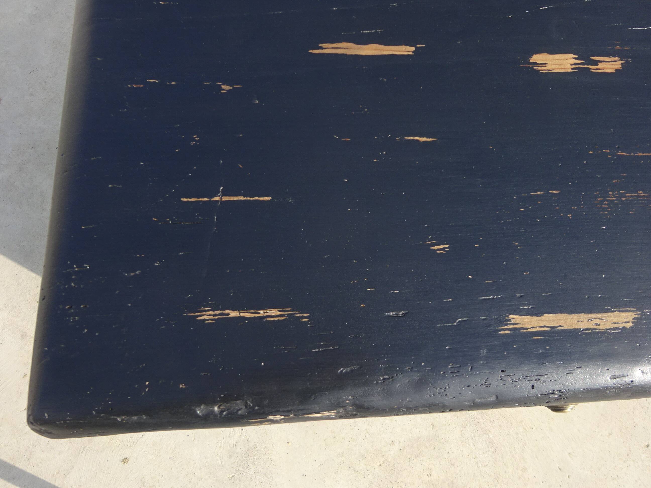 old Parisian pine sideboard