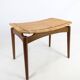 Papercord Stool In Teak By Sigfred Omann Made By Ølholm Møbelfabrik From 1960s