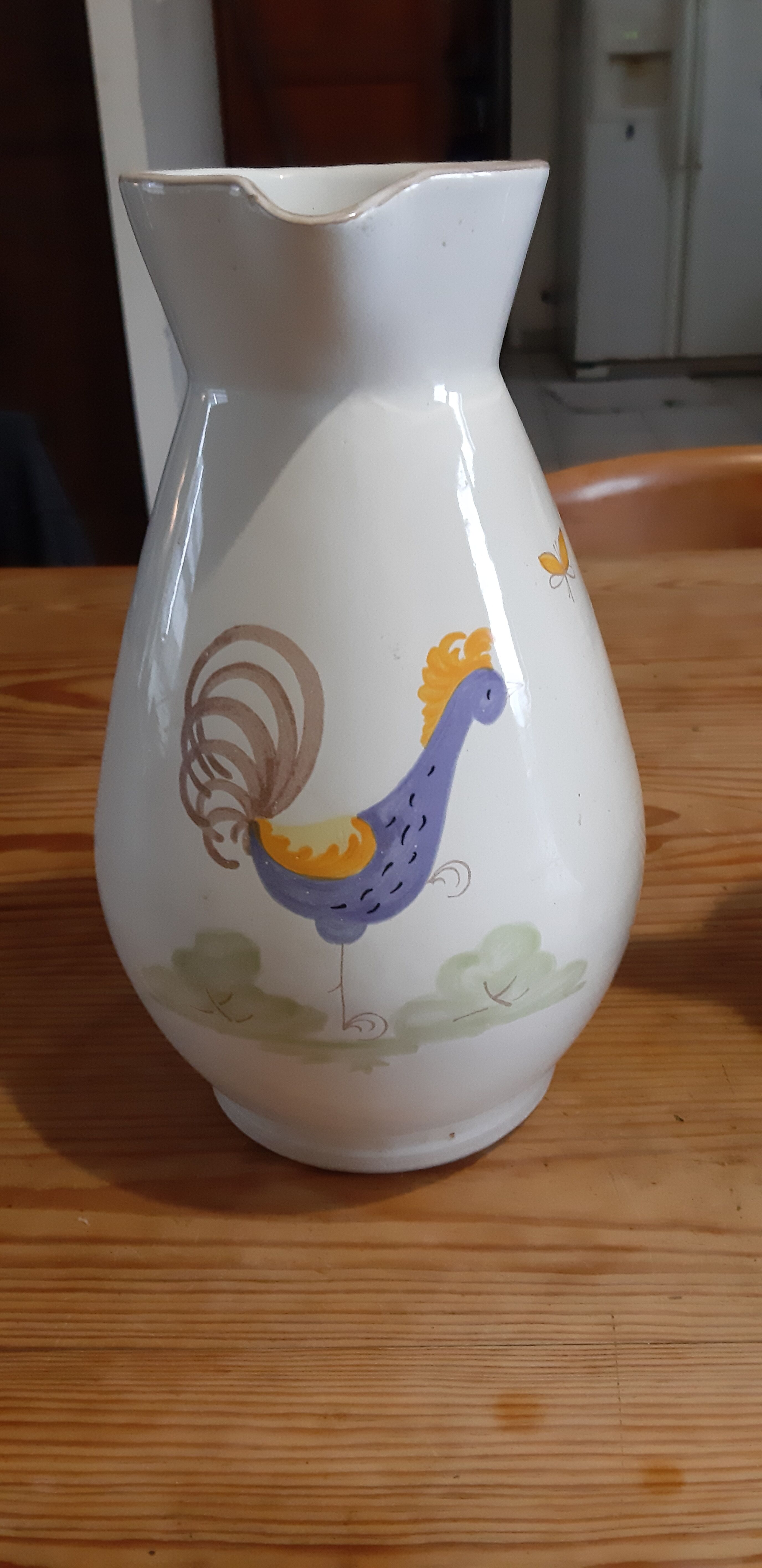 2 Pitchers in Faience of La Chapelle des Pots