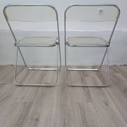 Plia chairs by Giancarlo Piretti for Anonima Castelli 1967