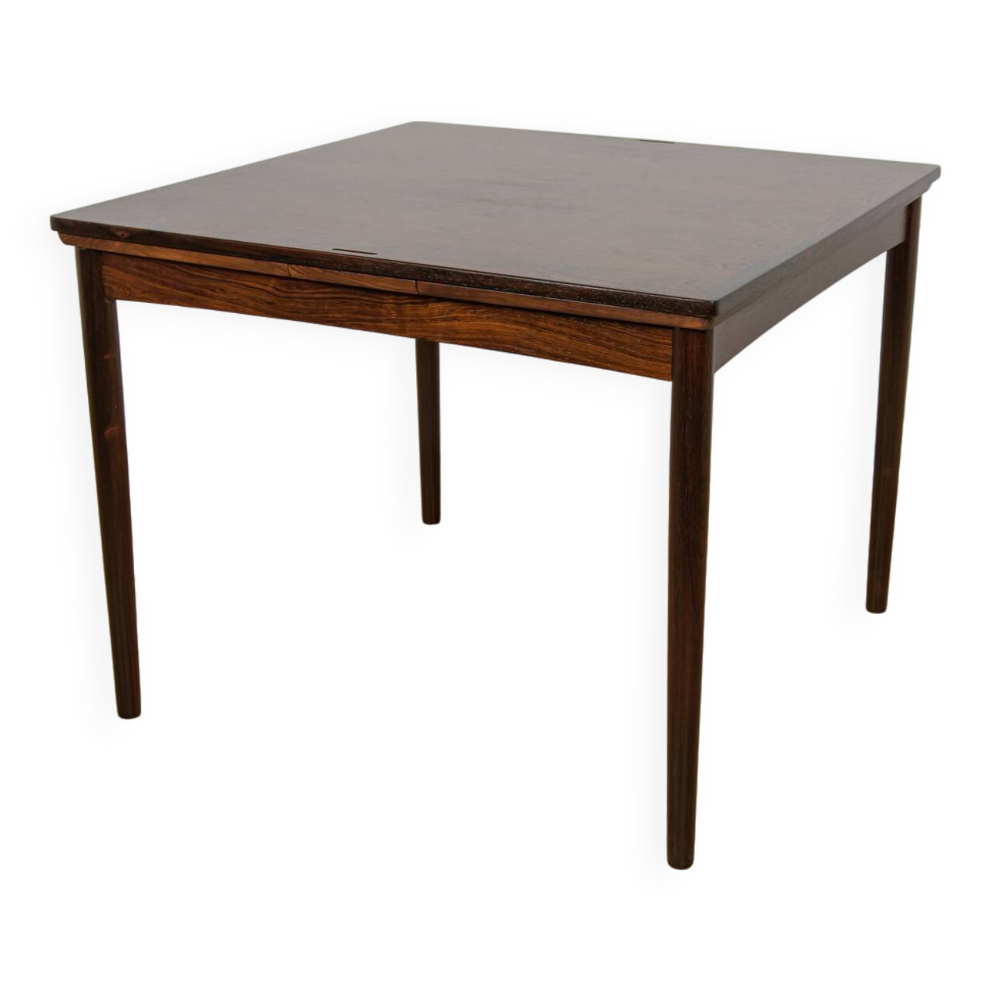 Mid-Century Danish Extendable Rosewood Dining Table, Denmark, 1960s