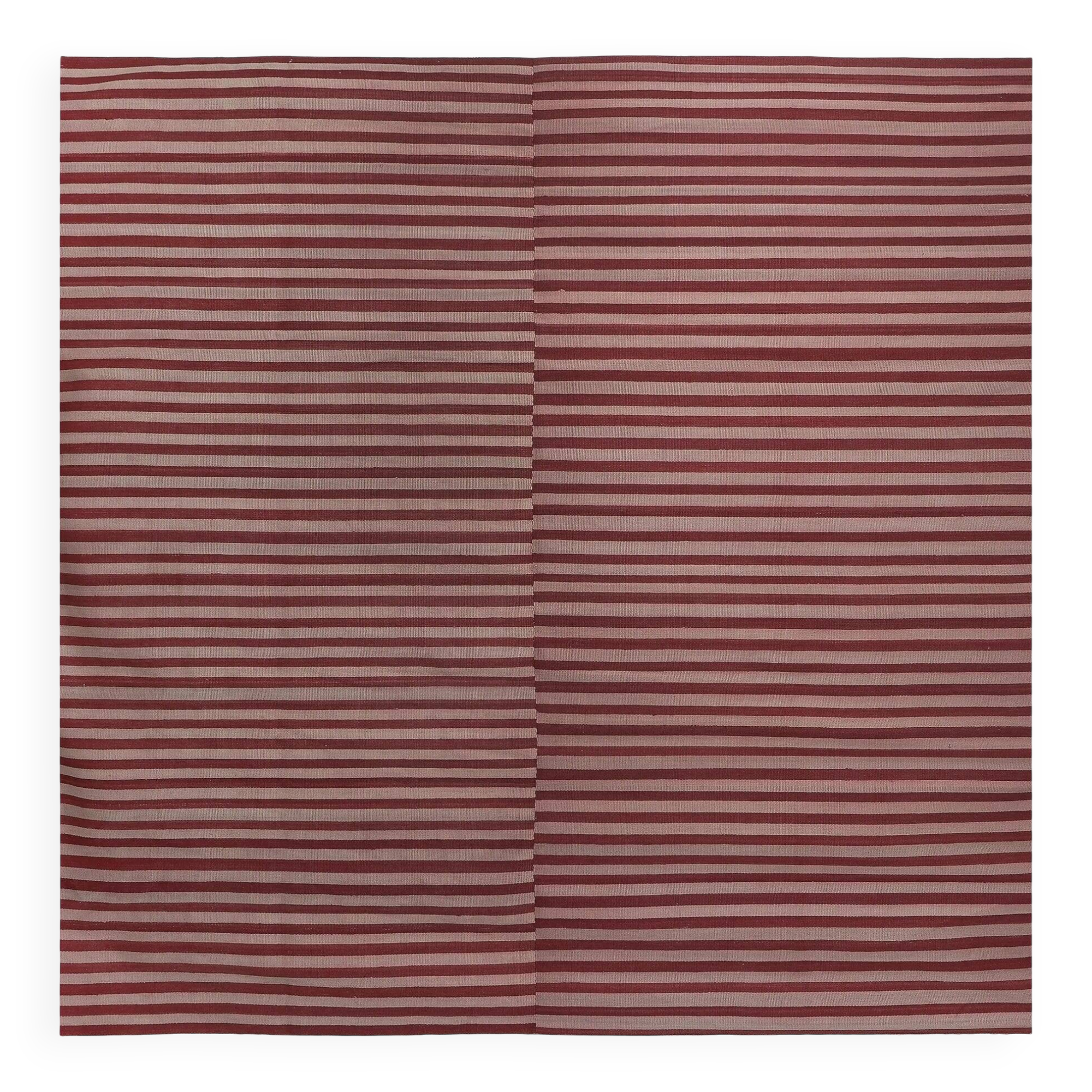 Vintage Turkish kilim handwoven 290x297 cm