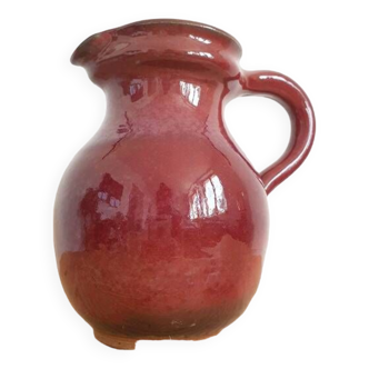 Handcrafted ceramic pitcher