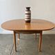 Table à manger extensible moderne du milieu du siècle des années 1960 par Schrieber