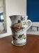 Large vintage ceramic vase by Thiry Albert | Floral decoration in r
