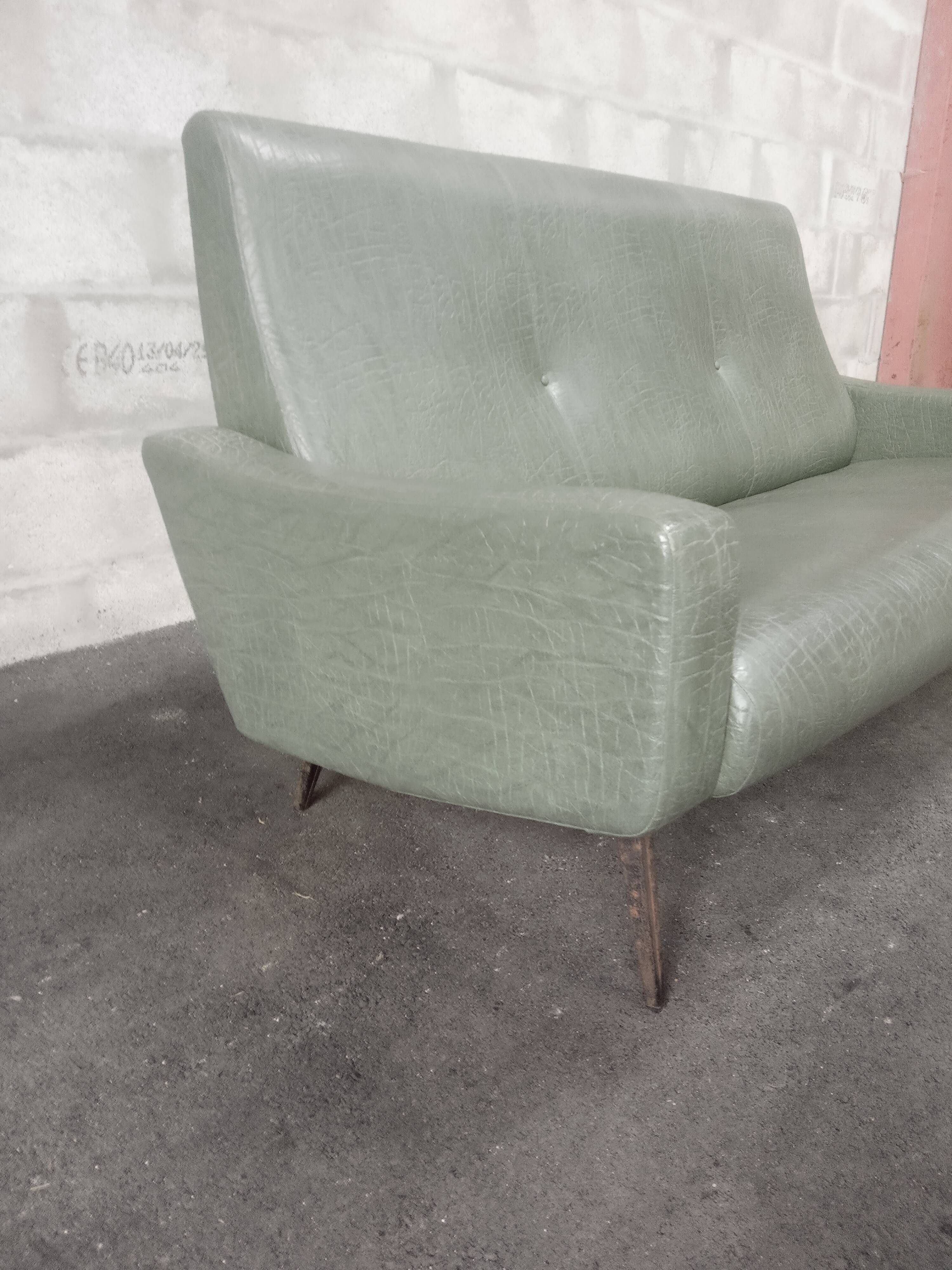 Vintage bench 50s 3 seats