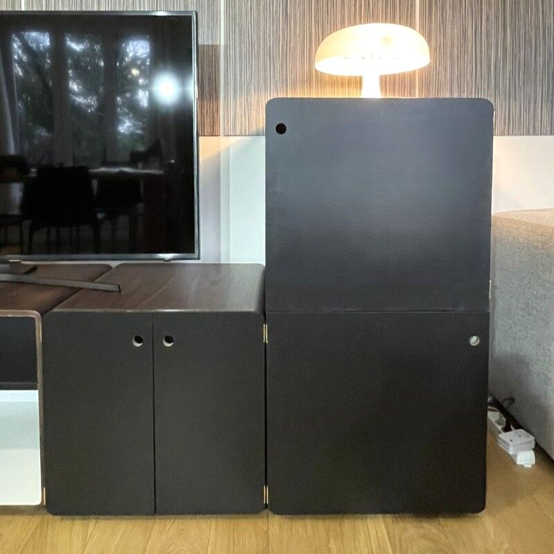 Modular enfilade Space Age vintage 1970s – 4 modules