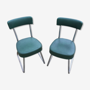 2 industrial chairs