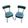 2 industrial chairs