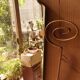 Vintage beveled mirror