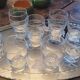 Verres ciselés 40's