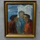 Fishermen, 1960s, oil on canvas, framed, Einar Emland (1916-1994)