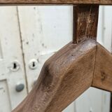 Valet en bois patiné