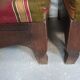 Paire de bancs de ferme ou chalet