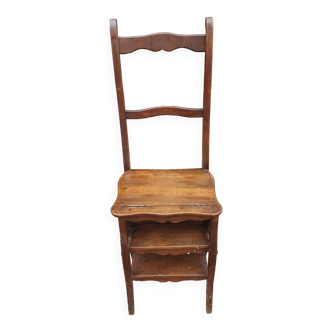 Half 20th century stepladder chair