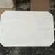 Travertine coffee table