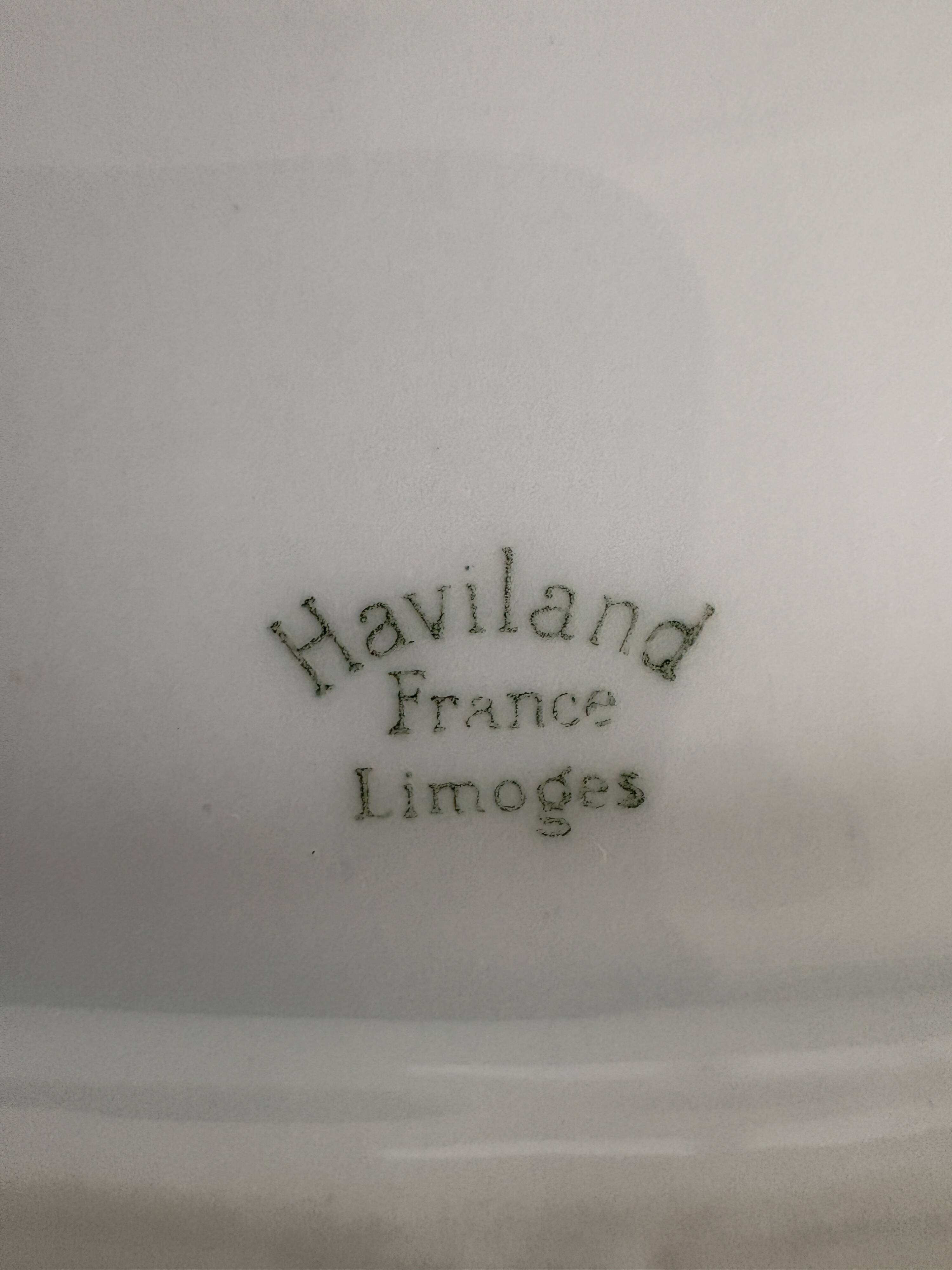 Oval Plate Haviland Limoges
