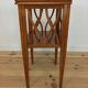 Table de chevet ou d'appoint à croisillons, bois, années 60