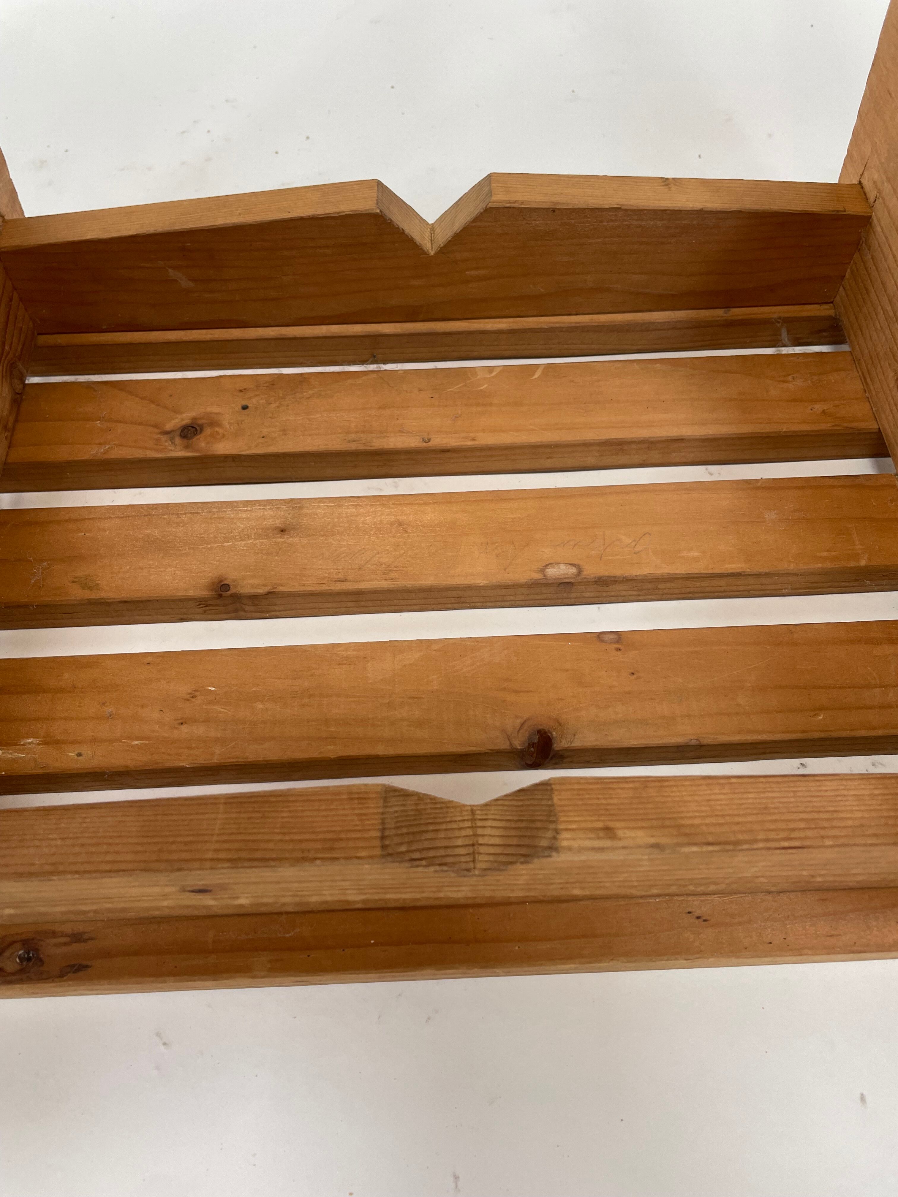 Vintage brutalist footstool minimalist design