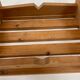 Vintage brutalist footstool minimalist design