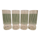 Large glasses for orangeade