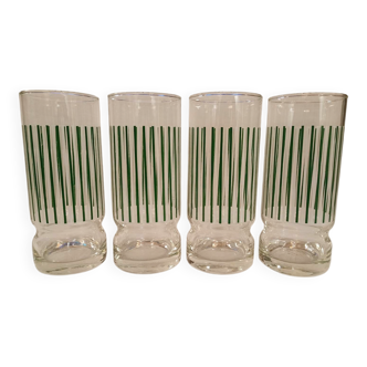 Large glasses for orangeade