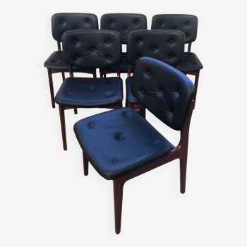 6 Scandinavian chairs