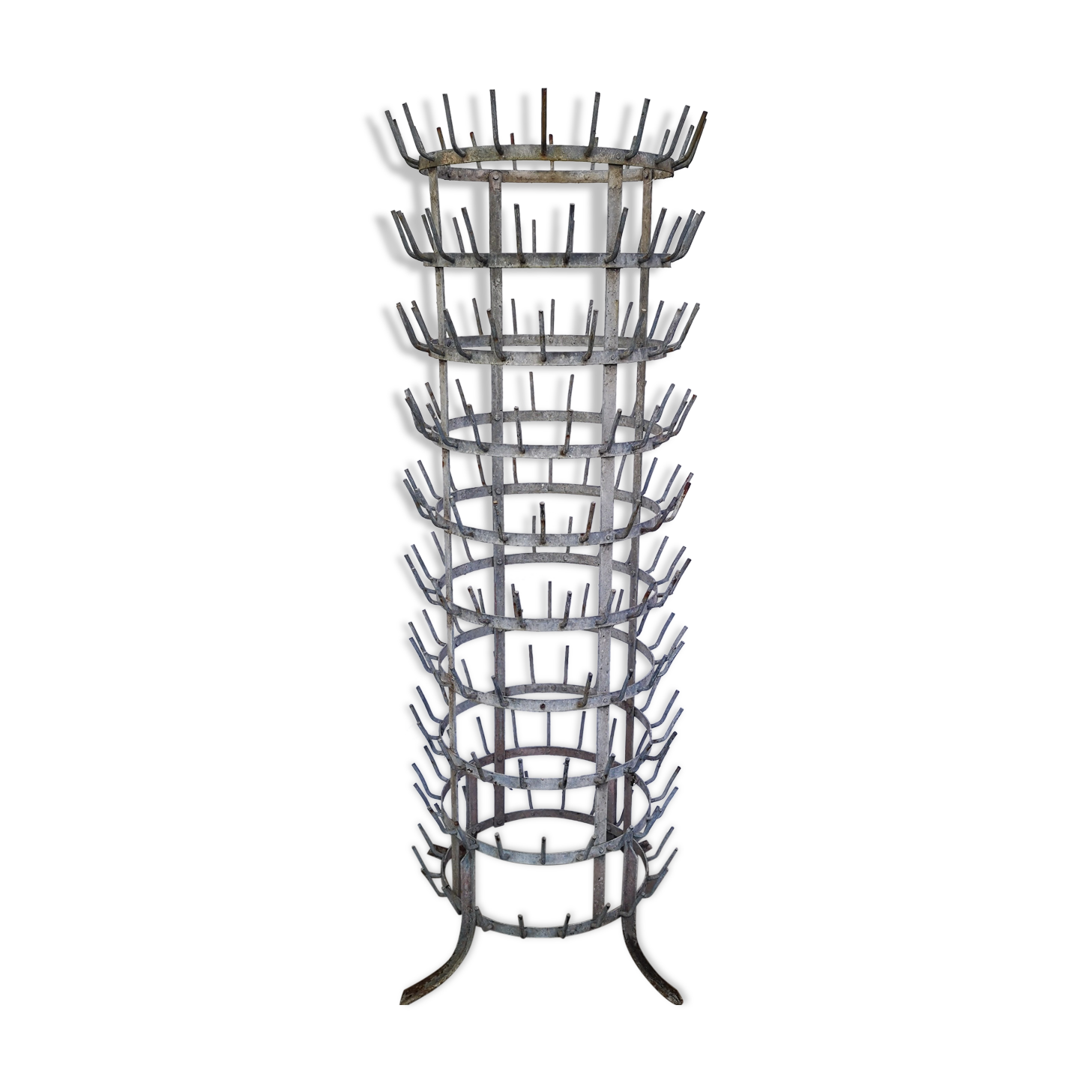 Former zinc bottle drain