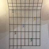 Metal wall coat rack from the 50s/60s.