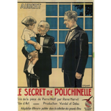 Affiche ancienne cinéma - Le secret de polichinelle