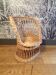Fauteuil rotin enfant