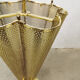 Midcentury brass umbrella stand 70's