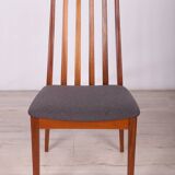 Mid-Century Teak and Fabric Dining Chairs by Leslie Dandy for G-Plan, 1960s, Set of 6
